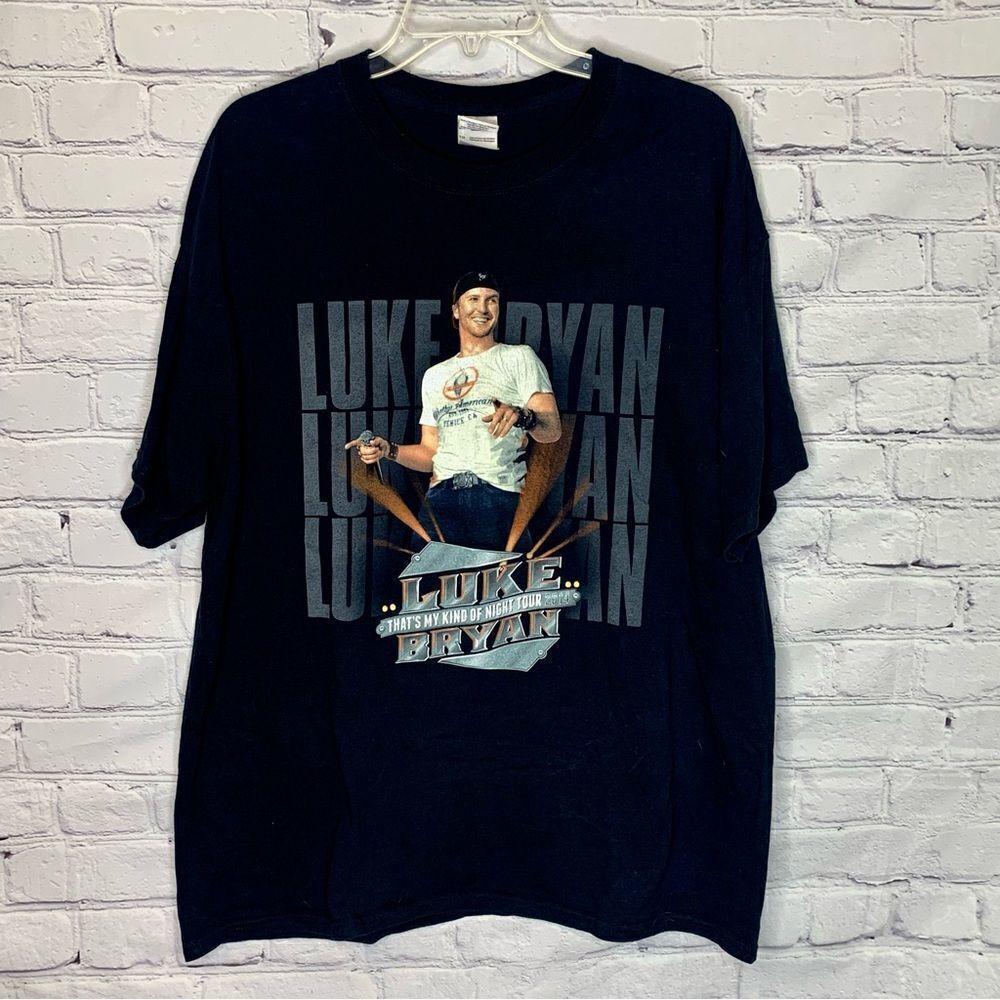 Luke Bryan That’s My Kind of Night Tour graphic short sleeve T-shirt